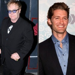 Bintang Glee Matthew Morrison Rebut Hati Elton John