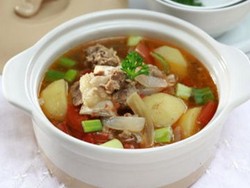 Resep Sup: Sup Kentang Iga