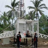 BTS Combat Terpancang di Helipad Desa Wori