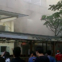 Restoran Zuki-Suki di Mal PVJ Terbakar