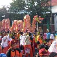 Siswa TK Hingga SMA Pawai Peringati Muscab Muhammadiyah