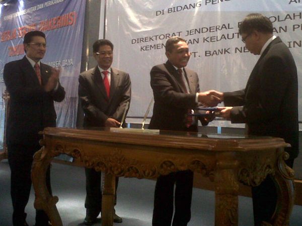 Kementerian Kelautan Gandeng BNI Modali Nelayan