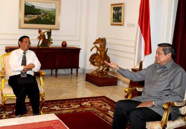 SBY-Mahfud MD Bahas Kekosongan Hakim MK