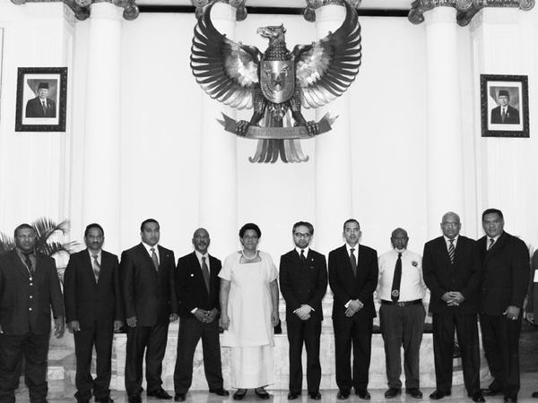 Menlu Terima Perwakilan 15 Negara Pasifik Menlu Terima Perwakilan 15 Negara Pasifik