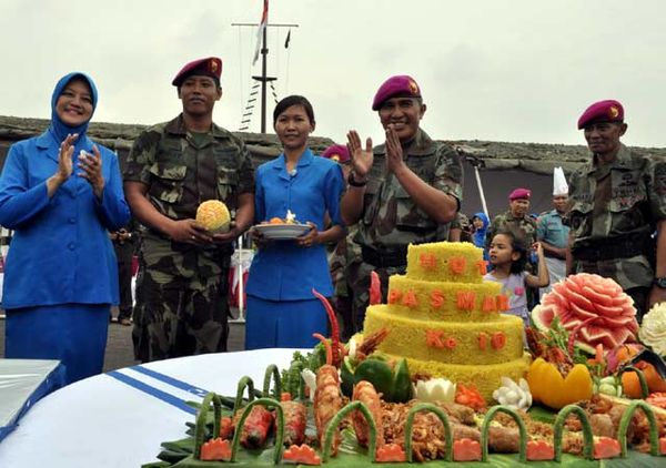 Prajurit Pasmar-I Peringati HUT ke-10