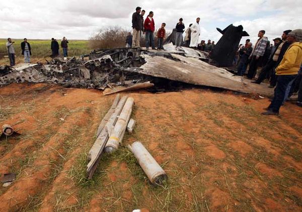 Pesawat Tempur AS Jatuh di Libya