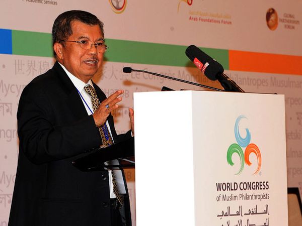 JK Hadiri Kongres Muslim Filantropis di Dubai