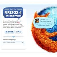 Bergabunglah Dengan Firefox 4 Twitter Party