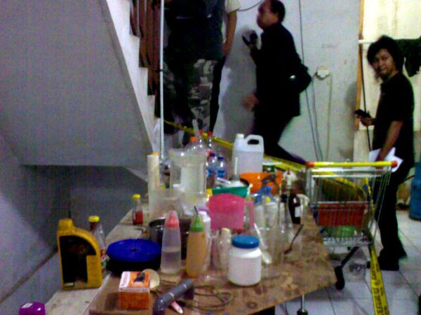 Polisi Bongkar Pabrik Sabu di Kalideres