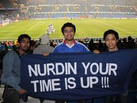 Anti Nurdin Halid di Stamford Bridge