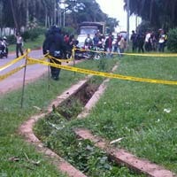 Ada Bau Potasium di Bekas Ledakan di Puspiptek