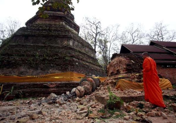 Gempa 6,8 SR Guncang Myanmar