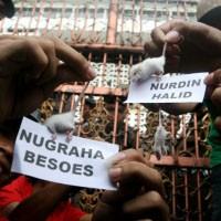 Minta 3N Mundur dari PSSI, Pendemo Lepas Tikus ke Kejagung