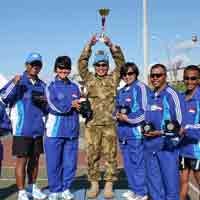 Diperkuat Pasukan Perdamaian, Indonesia Juara Umum