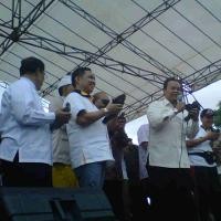 Ribuan Kader PKS Long March, Monas-Bundaran HI Macet Total