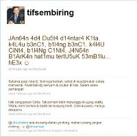 Ngalay di Twitter, Tifatul Sembiring Jadi Trending Topic