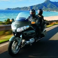 Motor Honda Pakai Sabuk Pengaman