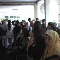 800 Pegawai RSU Garut Demo Tuntut Pembayaran Gaji