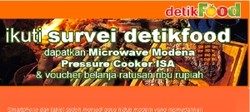 Ikuti Survei detikFood, Resep MaKanan dari Smartphone Anda