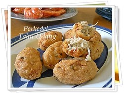 Resep tahu: Perkedel Tahu Udang