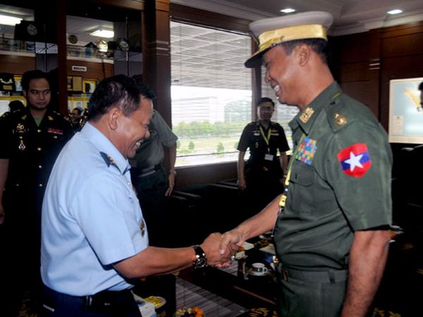 Kasum TNI Terima Asintel AB ASEAN