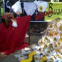 Ecoton Soroti Pembuangan Popok di Sungai