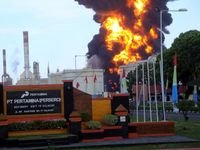 Kilang Minyak Cilacap Kembali Terbakar
