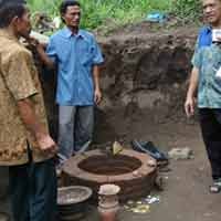 Penemu Sumur Peninggalan Majapahit Mimpi Didatangi Wanita Cantik