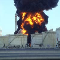 Polisi Belum Investigasi Penyebab Kebakaran Kilang Pertamina Cilacap