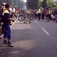 Ribuan Warga Bandung Ramaikan Peresmian Car Free Day II