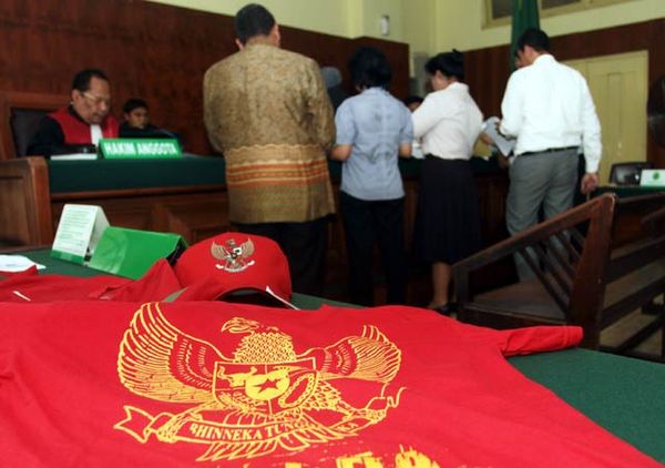 Sidang Gugatan Kaos Berlogo Garuda 