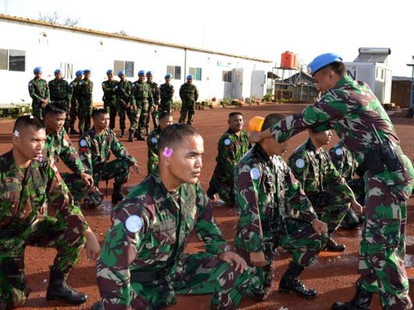 21 Personel Konga XX Naik Pangkat
