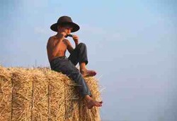 Main Harmonika untuk Senam Paru-paru 