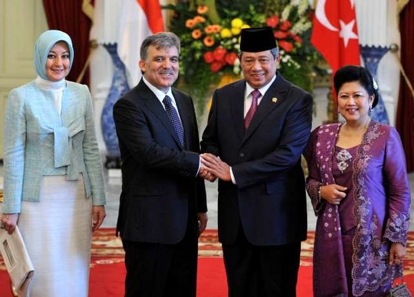 SBY-Presiden Turki Bahas Krisis Libya