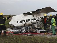 Pesawat PBB Jatuh di Kongo