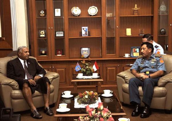 Panglima TNI Terima PM Fiji