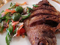 Resep Ikan: Ikan Goreng Bumbu Acar