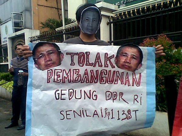 Koalisi CSO APBN Gugat Pembangunan Gedung DPR