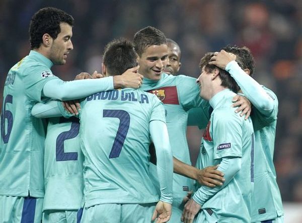 Barca Tuntaskan Shakhtar