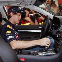 Sebastian Vettel Tes Infiniti