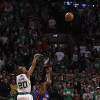 Three Point Allen Beri Celtics Kemenangan