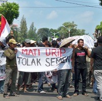 DPRD Pati Janji Bahas Penolakan Pabrik Semen oleh Warga