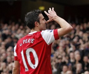 Van Persie Keluhkan Performa Arsenal