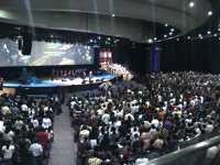 Tak Terpengaruh Bom Serpong, Jemaat Christ Cathedral Membludak 