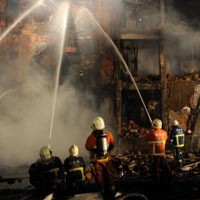 Blarr! Truk Bermuatan Petasan Meledak di Taiwan, 4 Tewas