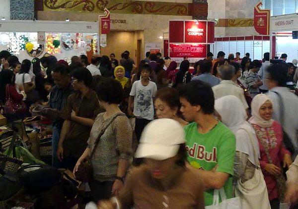 Libur Panjang, Inacraft Diserbu Pengunjung