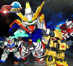 Megaxus Siap Rilis SD Gundam Capsule Fighter Online