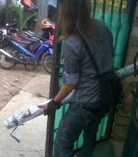 Benda Mirip Tabung di Rumah Mertua Pepi Diambil dari Gudang