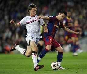 Villa-Messi Kokohkan Barca