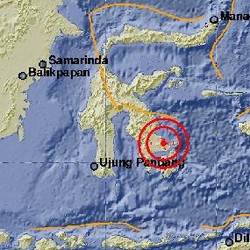 Gempa 5,2 SR Goyang Kendari Sulawesi Tenggara
